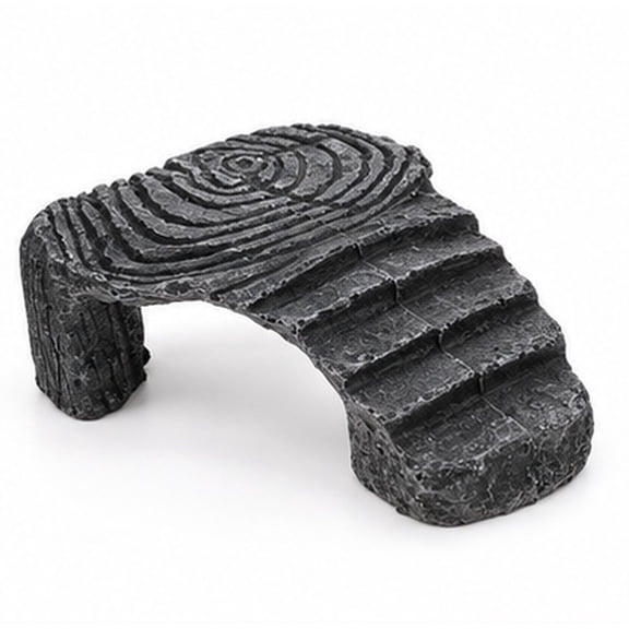 WRISTBIQUE aquatic turtle basking platform Triangular Resin Hide Cave 1 Piece