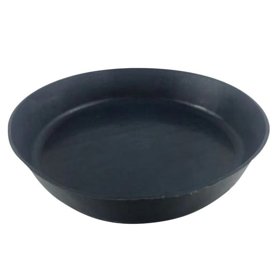 WRISTBIQUE Round Bird Cage Bath Tray Black Easy Install Bird Bath Plate Accessory for Cage Cleaning