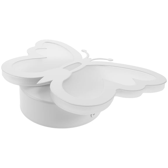 WRISTBIQUE Modern White Wall Lamp with Anti Reflective Lampshade for Indoor Decoration