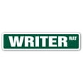 thumbnail image 1 of WRITER Street Sign ghost book technical author english | Indoor/Outdoor |  24" Wide, 1 of 5