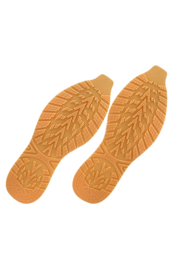 1 Pair Flat Boot Repair Patches with Rubber Anti-Noise and Traction Inserts for Footwear Soles