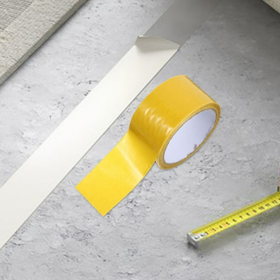 WRITWAA Heavy Duty Cloth Adhesive Tape Yellow for Carpet Repair and Decoration