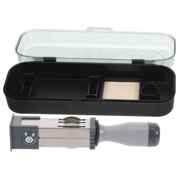 WRITWAA 1Set Multiuse Date Stamp Handheld Stamper for Precise Date Marking