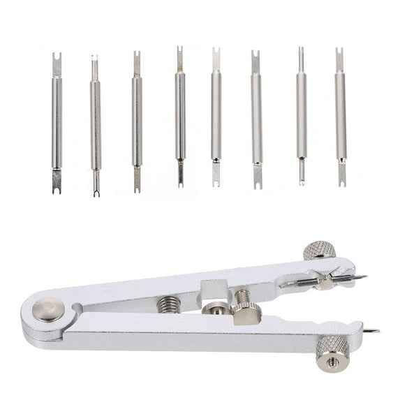 WRITWAA Watch Band Tool Kit V Shaped Plier Spring Bar Tool Durable Alloy Steel 1Set