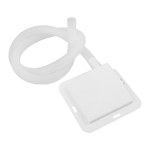 WRITWAA 1 Set Window Air Conditioner Drain Pad White Plastic Drainage Support For AC Units