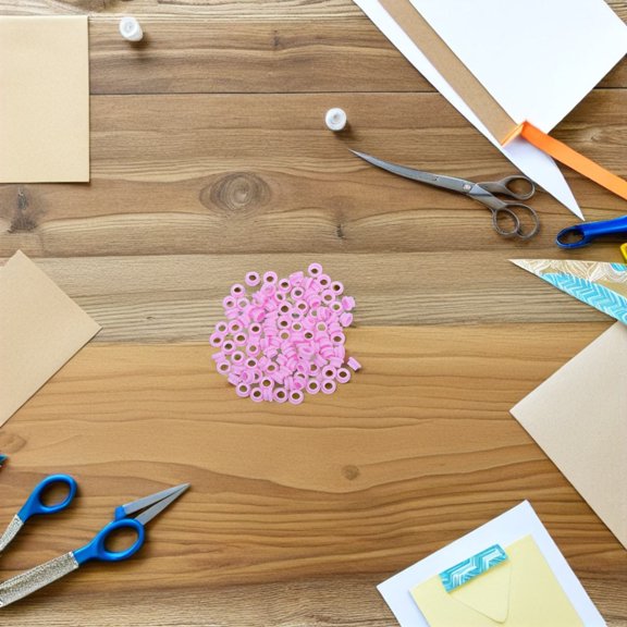 WRITWAA 100PCS Wire Repair Caps for High Temperature Environments Pink Ceramic High Temp Nuts Wire Friction Reduction