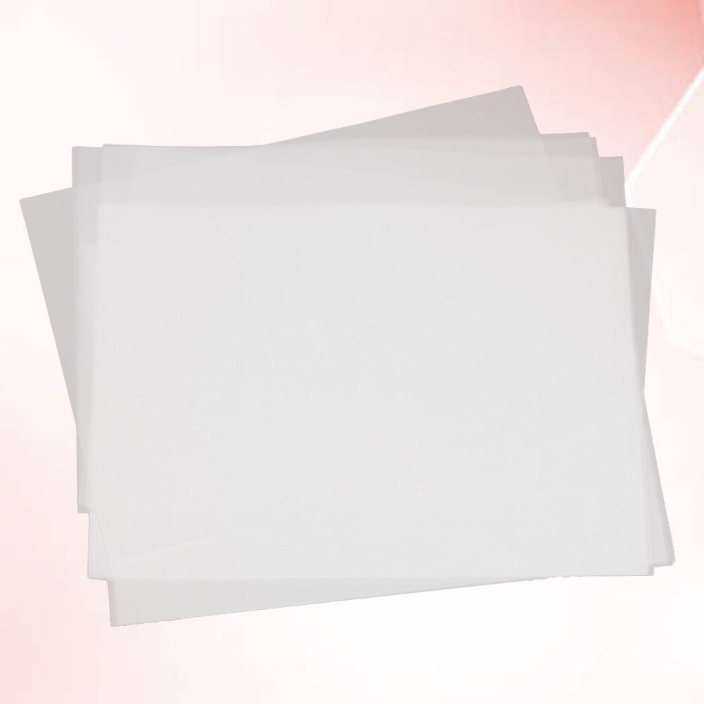 WRITWAA White Translucent Tracing Paper 100 Sheets Fade-Resistant for Art, Design, Drafting, Drawing and Craft Projects