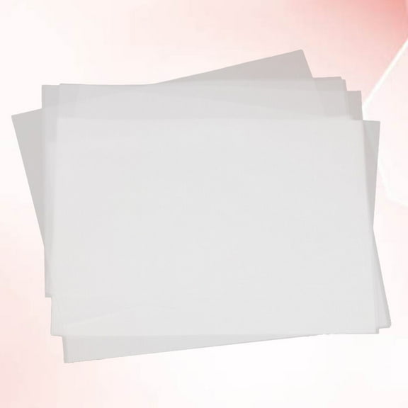 WRITWAA White Translucent Tracing Paper 100 Sheets Fade Resistant for Art Design Drafting and Drawing