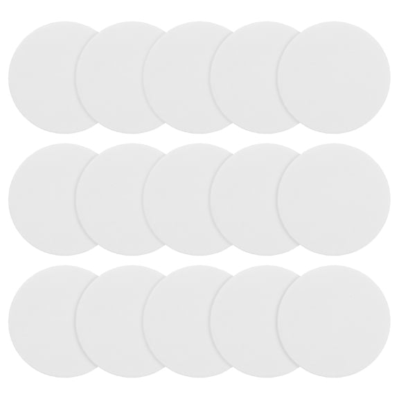 WRITWAA 100Pcs White Double Sided Sticker Pads for Secure Car Accessories and Easy Repositioning