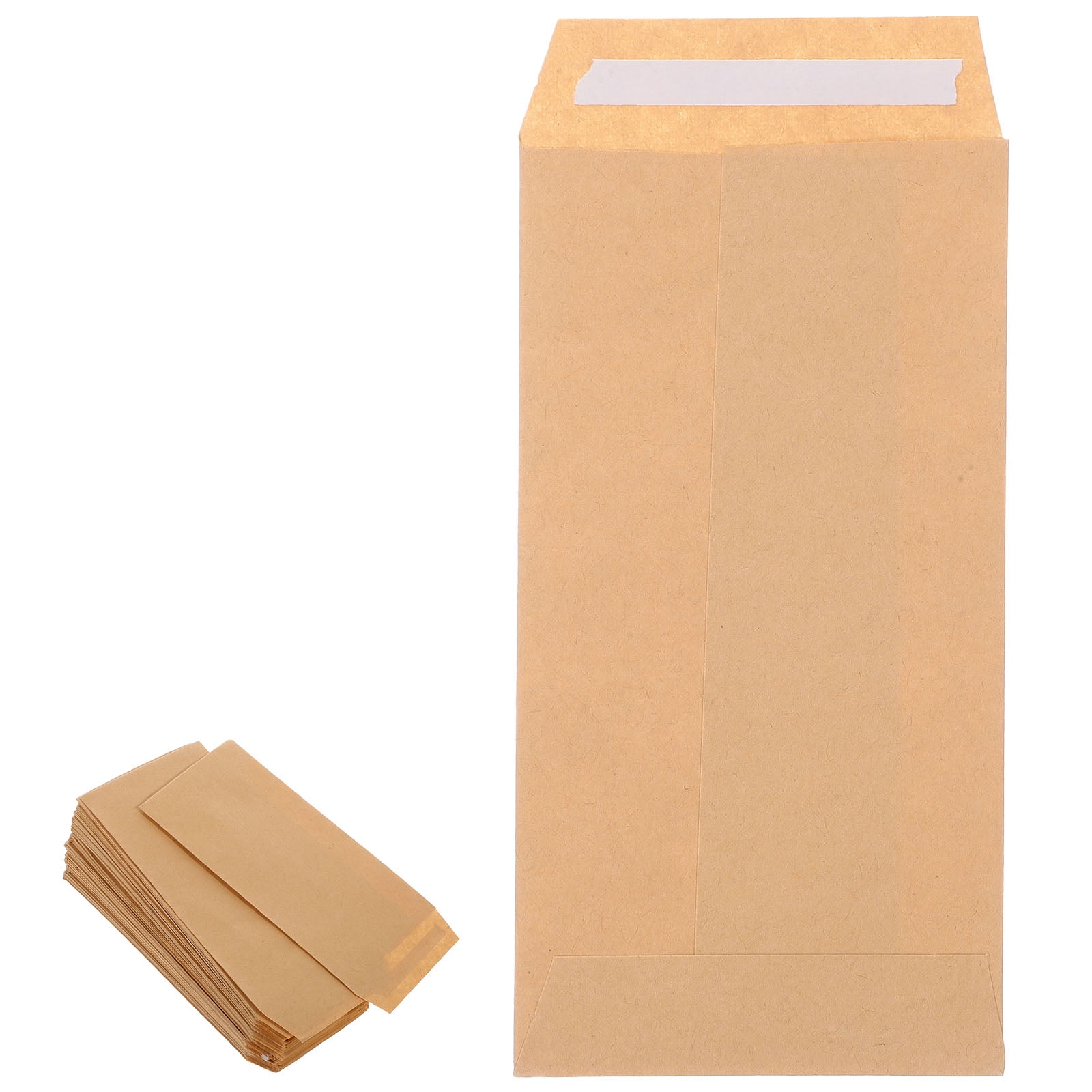 WRITWAA 100pcs Kraft Paper Envelopes for Small Parts Storage ...