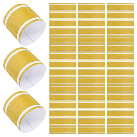 WRITWAA 100pcs Silverware Wraps Multi Paper Napkin Holders for Outdoor Dining and Everyday Use