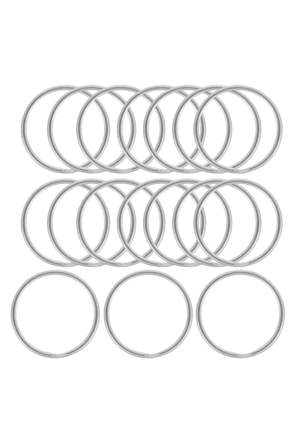 100pcs Metal Keychains for Daily Use, Secure Key Holders to Keep Keys and Prevent Loss or Falling