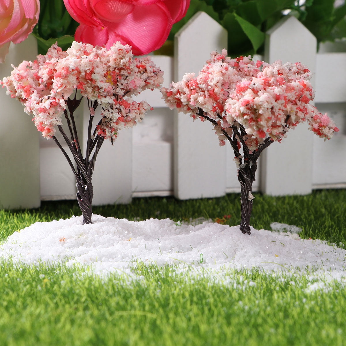 Plastic Tree Form WRITWAA Simulated Tree Desktop Decoration Plastic DIY Landscaping Fairy ...