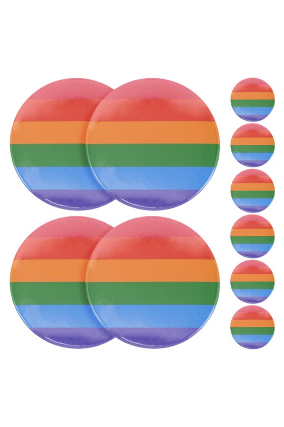 Multi-Colored Pride Pins Equality Brooch for Celebration, Decoration, and Support + Community