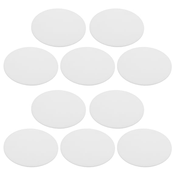 WRITWAA 10-Piece White Lamp Shade Diffuser, Universal Ceiling Light Panel Cover, Soft Accessory