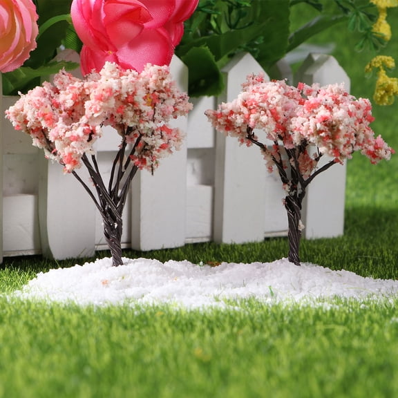WRITWAA Miniature Simulation Trees for Landscaping, Model Train Sets, Dioramas, Craft Projects, and Scenic Displays
