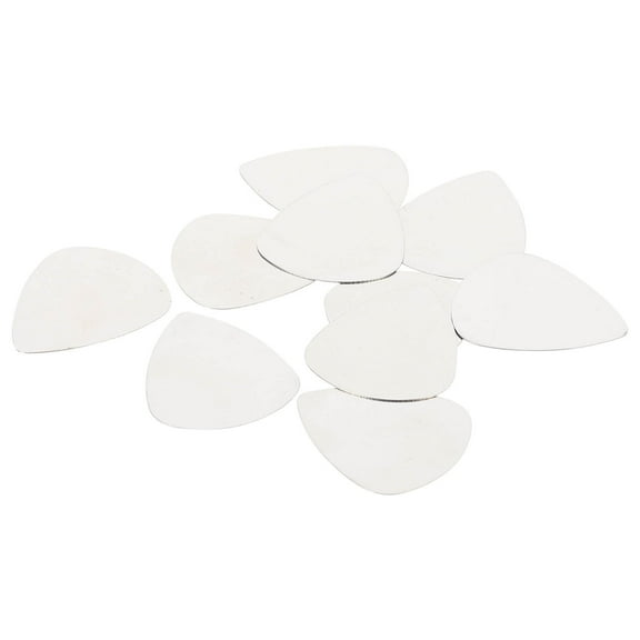 WRITWAA 10Pcs Stainless Steel Picks Guitar for Durable Music Practice