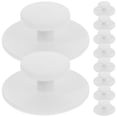 thumbnail image 1 of WRITWAA 10Pcs White Plastic Sliding Door Push Pull Handles with Self Adhesive Easy Installation, 1 of 7