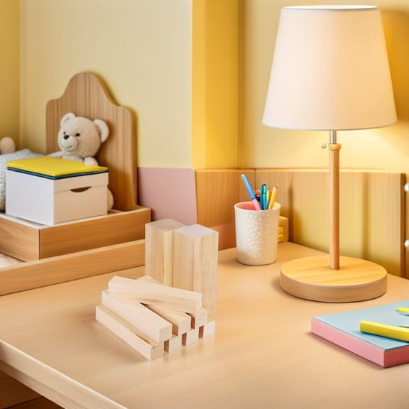 WRITWAA 10Pcs Whittling Wood Blocks Basswood with Fine Texture for Carving and Decorative Craft