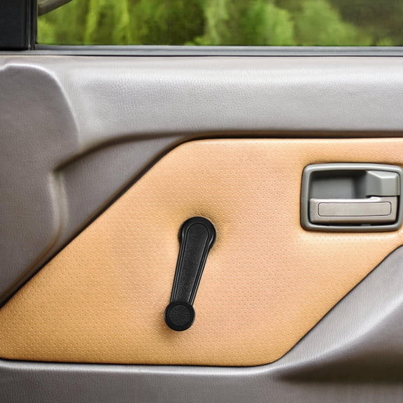 WRITWAA 10Pcs Window Crank Replacement in Black Plastic and Metal for Cars