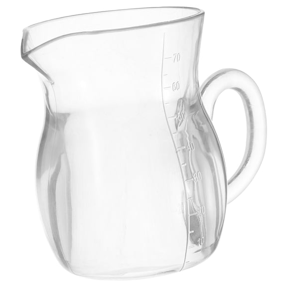 WRITWAA Clear Small Wine Dispenser with Handle - Decanter Pitcher for Home Bar, Parties, and Entertaining
