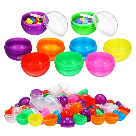 WRITWAA Surprise Vending Machine Capsules Portable Packaging for Fun 120Pcs