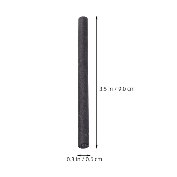 WRITWAA 12 Pcs Graphite Carbon Rods with High Heat Resistance for Precision Crafting and Decorative Performance