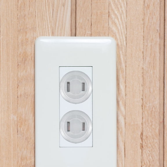WRITWAA 12Pcs Plug Safety Protectors for 2 Prong Socket Childproofing Home Use