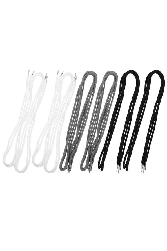 12-Pack Polyester Sweatpants Waist Drawstrings Replacement for Hoodie, Assorted Colors, Adjustable Waist