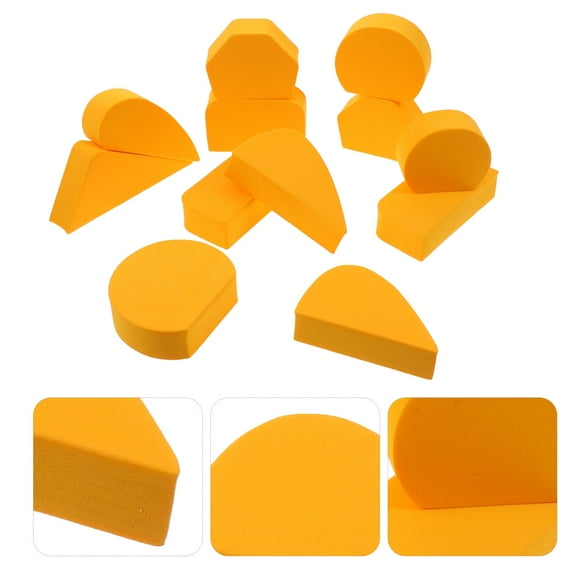 WRITWAA 12pcs Ceramic Handle Making Kit in Yellow for Crafting Tools and DIY Lovers Projects