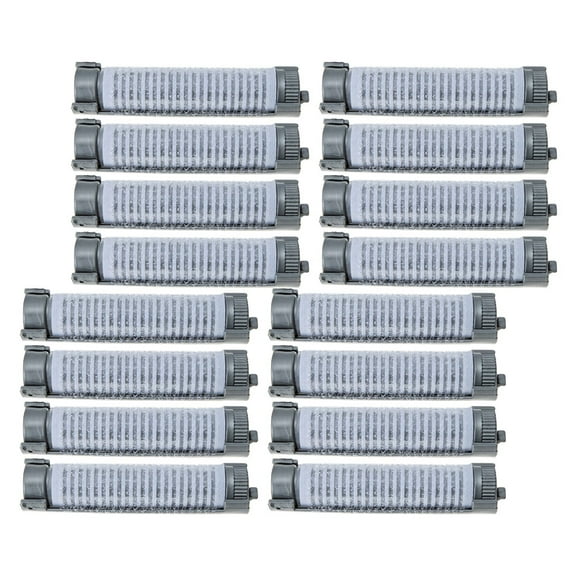 WRITWAA 16Pcs Hair Root Volume Clips Grey for Bangs Curling and Short Hair