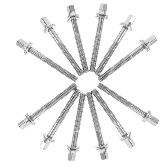 WRITWAA 18Pcs M5 Replacement Drum Screws, Drum Kit Hardware Parts for Percussion Instrument Repair and Maintenance Accessories