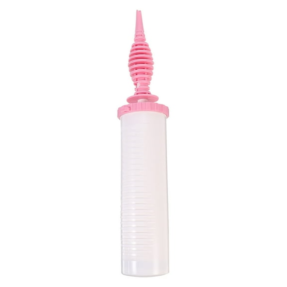 WRITWAA 1Pack Balloon Pump Portable Pink Manual Tool for Party Use