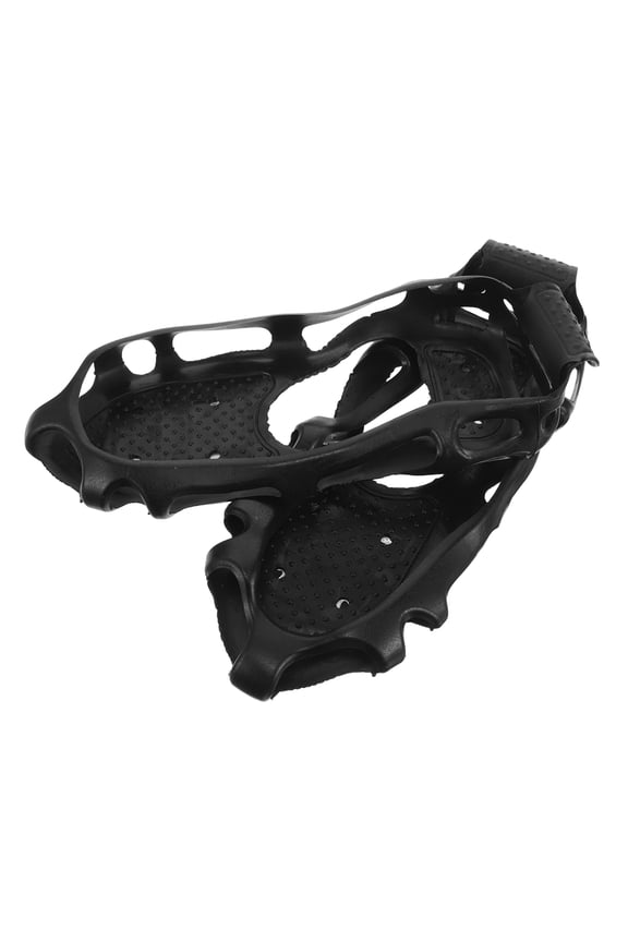 1Pair Boot Spikes with High Efficiency Antislip and Elastic Design for Ice Fishing Outdoors