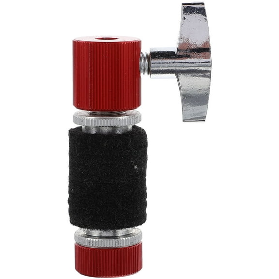 WRITWAA 1Pack Metal Drum Accessory for Hat Clutch Red Professional Design for Music Practice