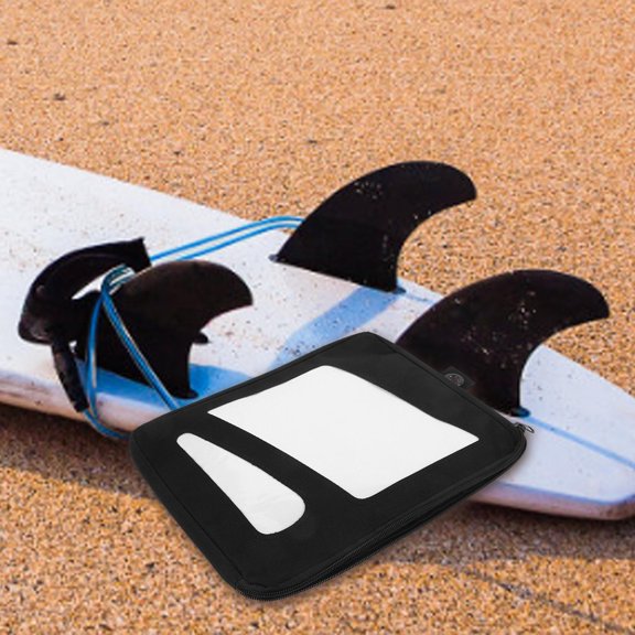 WRITWAA 1Pcs Waterproof Bag For Surfboard Fins Rectangular Outdoor Storage