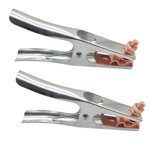 WRITWAA 1Pack Earth Clamp Welding Silver Grounding Lug for Professionals Welding Field