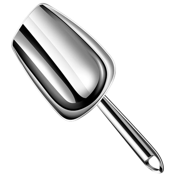 WRITWAA Stainless Steel Kitchen Grain Scoop for Ice, Candy, Nuts, Flour - , Easy to Use, Multi-Purpose Scoop