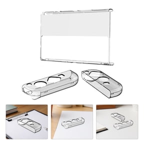 WRITWAA Clear Hard Shell Protective Case for Console, Easy to Install, Game Console Cover