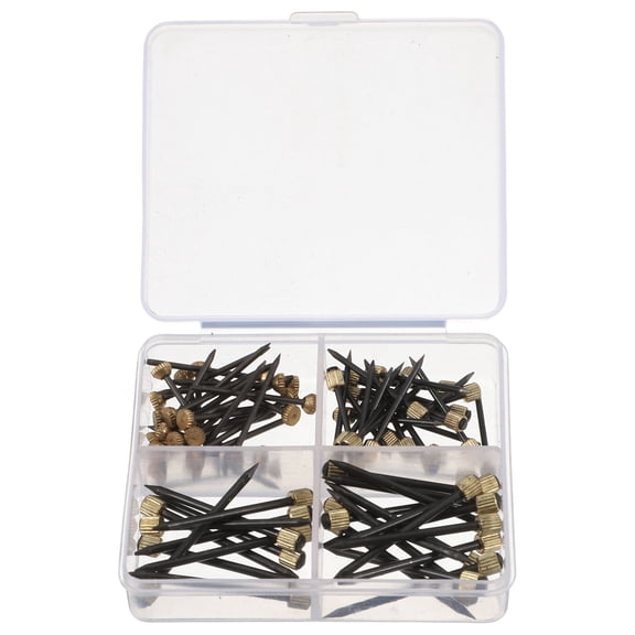 WRITWAA Black Steel Frame Nails Set for Woodworking and Construction, and Resistant, 1 Set