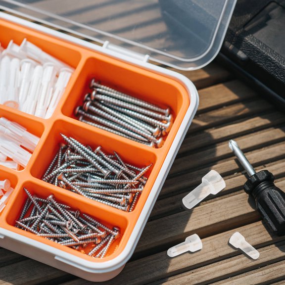WRITWAA 1Set Crimp Cap Closed End Electrical Wire Connectors for Instrument Applications with High Heat Resistance