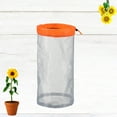 thumbnail image 1 of WRITWAA Orange Drawstring Storage Pouch Foldable Nylon Mesh Bag for Gym, Sports, Travel and Outdoor Activities - 1 Piece, 1 of 8