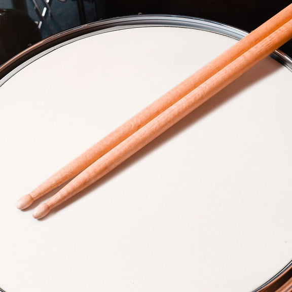 WRITWAA Jazz Drum Replacement Skin - White, Aluminum Net Cloth, Durable and Stylish