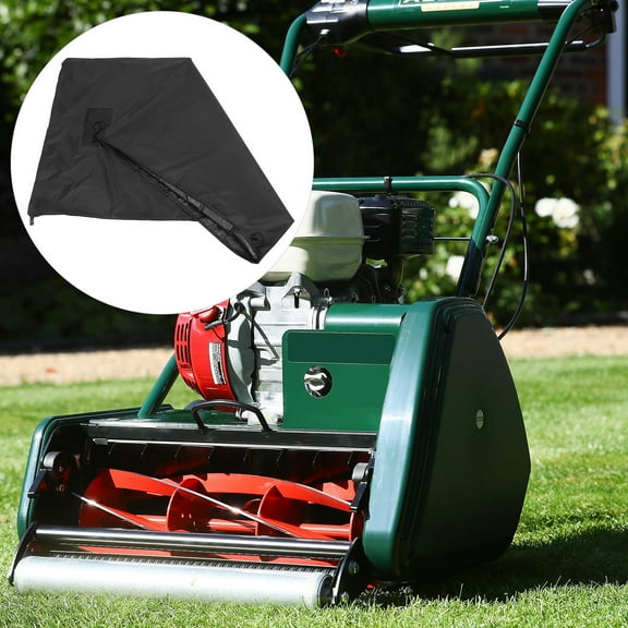 WRITWAA Lawn and Leaf Bag Black 420D Oxford Cloth Secure Closure Universal Fit for Yard Cleanup