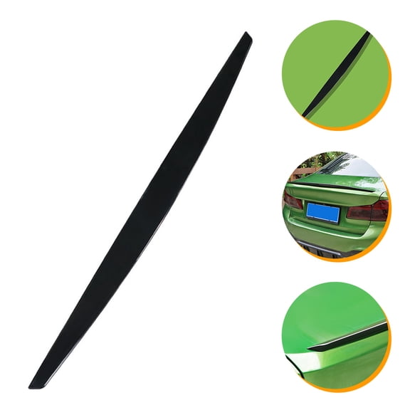 WRITWAA Black Auto Tpu Tail Wing Universal Trunk Spoiler for Car Rear Decoration and Stability