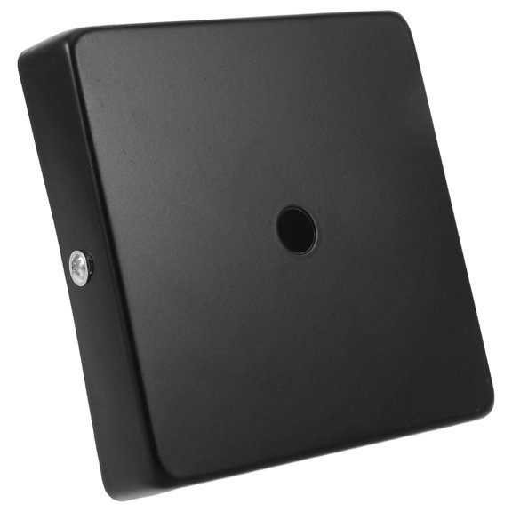 WRITWAA 1Set Rectangular Iron Ceiling Light Base Plate in Black with Versatile Compatibility for Home
