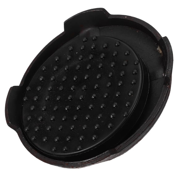 WRITWAA 1Set Round Rubber Floor Jack Saddle Pad for Car with Stable Grip and Damage Protection