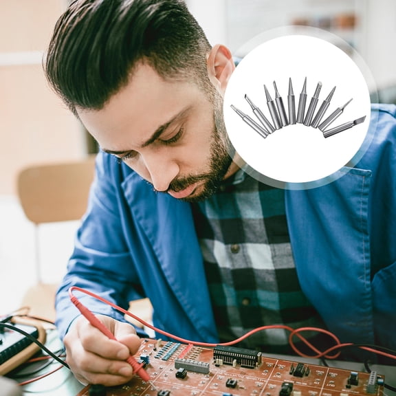 WRITWAA 1 Set -Free Plated Soldering Tip Replacement for Electronic and Precision Soldering Use