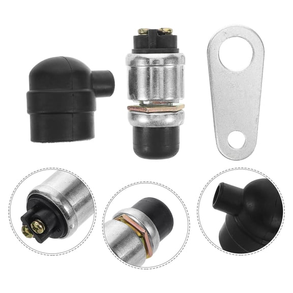 WRITWAA 1Set Weatherproof Push Button Starter Switch for Automotive Marine and Rv Applications