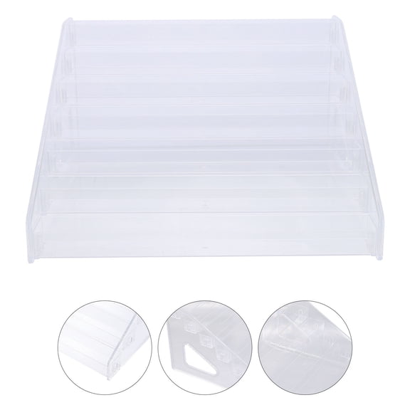 WRITWAA Multi-Layer Cosmetic Organizer Rack for Tabletop, Stepped Storage for Eyeshadow, Nail Polish, Makeup and Beauty Products